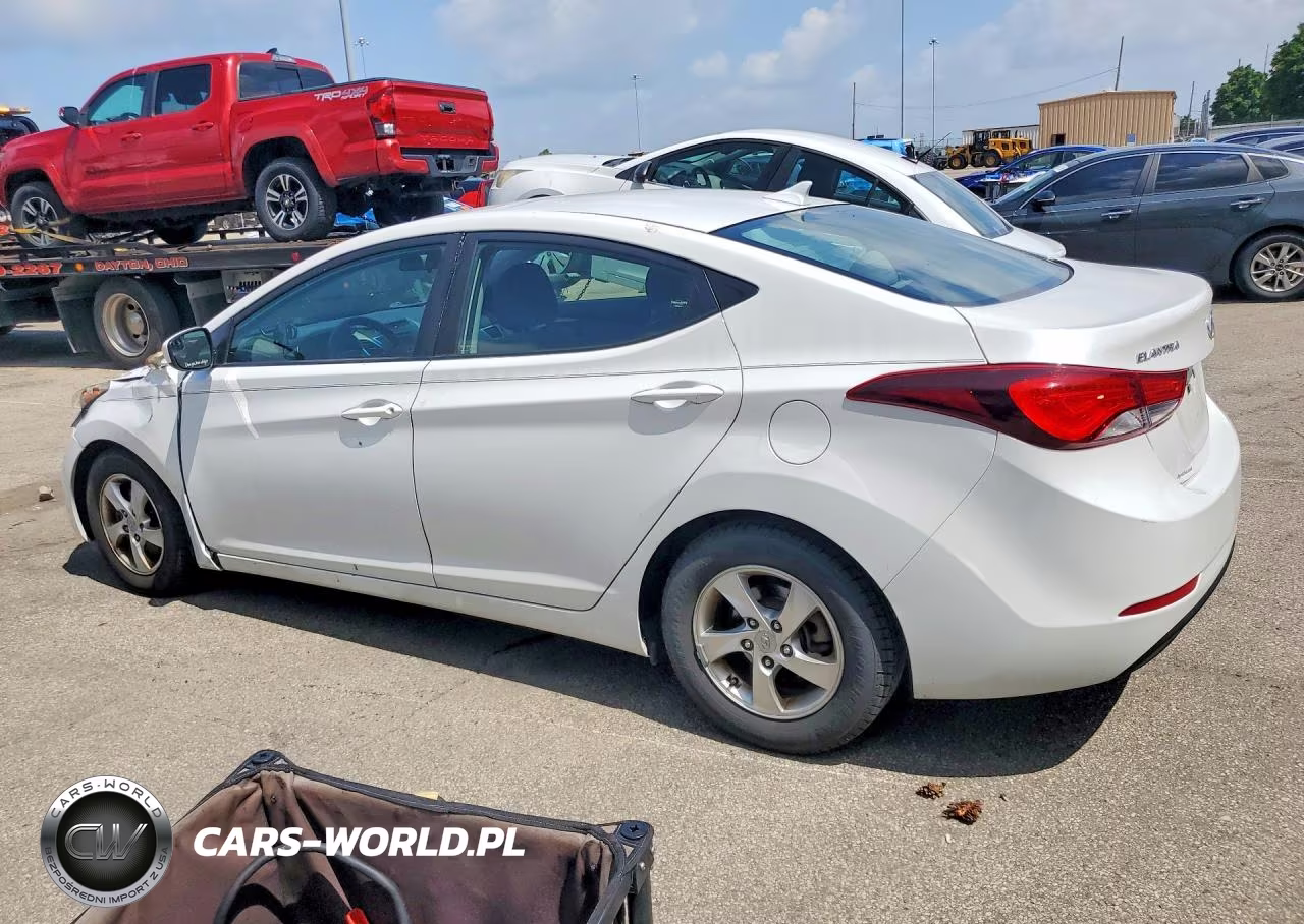 2015 Hyundai Elantra Se VIN:5NPDH4AE2FH569505 - 2