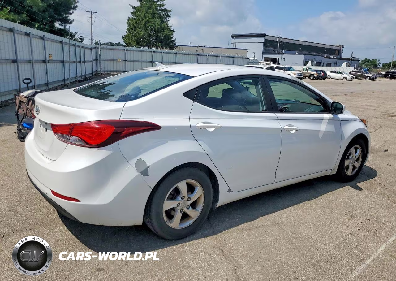 2015 Hyundai Elantra Se VIN:5NPDH4AE2FH569505 - 3