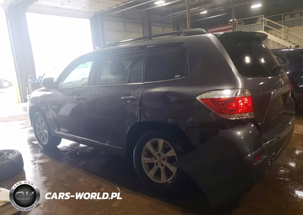 2012 Toyota Highlander Se VIN:5TDBK3EH9CS157241 - 2