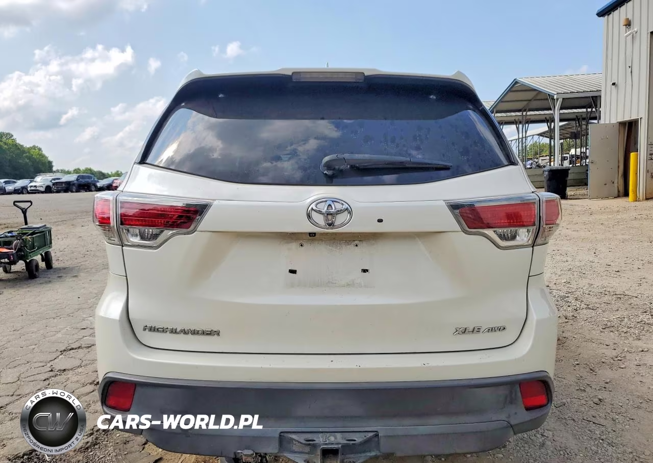 2014 Toyota Highlander Xle VIN:5TDJKRFH4ES018084 - 6