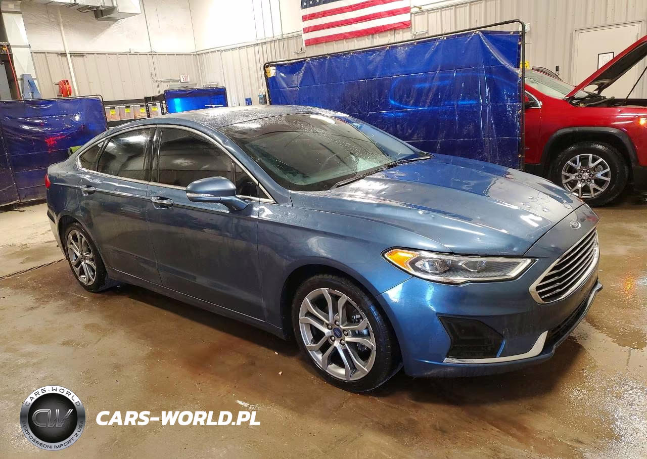 2019 Ford Fusion Sel VIN:3FA6P0CD6KR140499 - 4