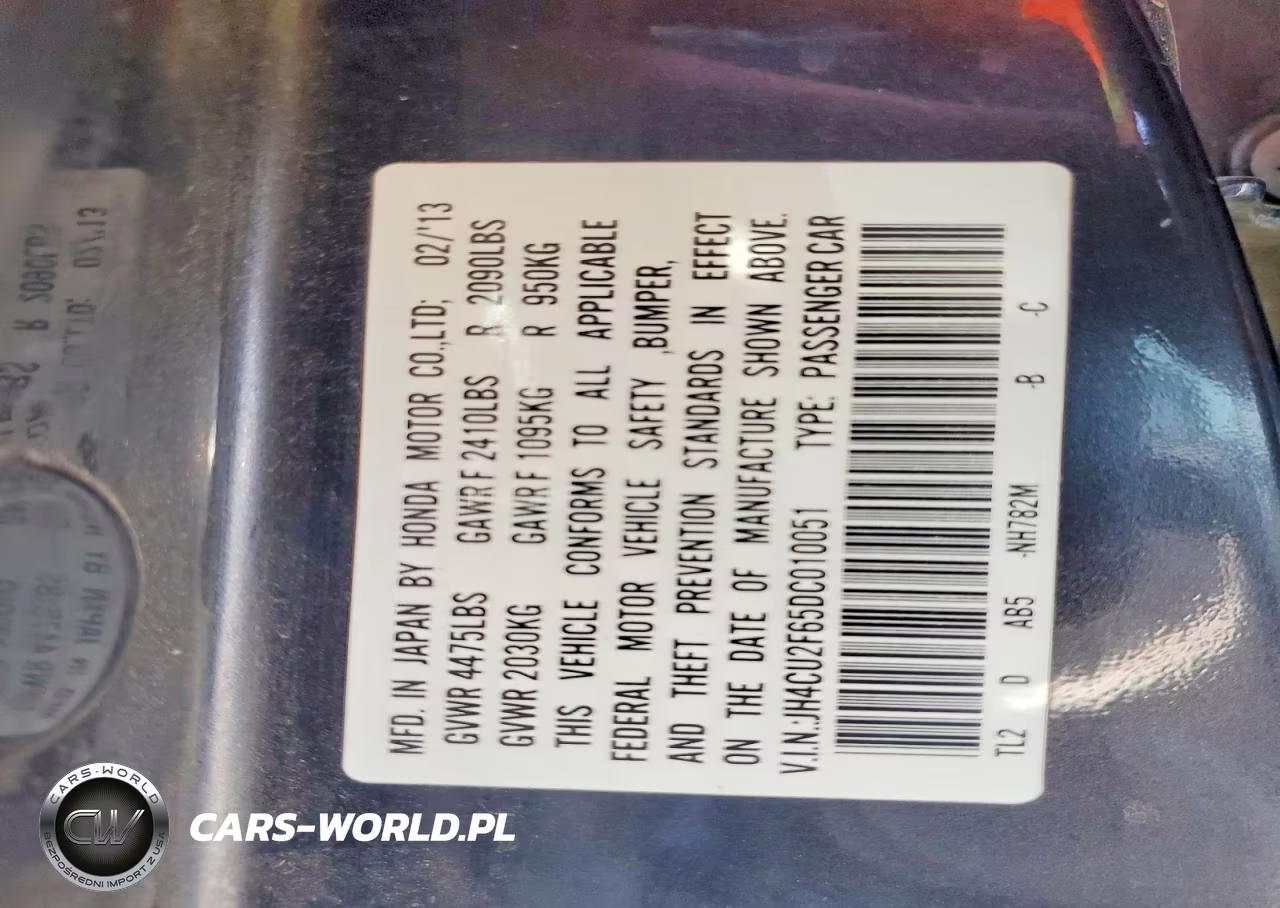2013 Acura Tsx Tech VIN:JH4CU2F65DC010051 - 12