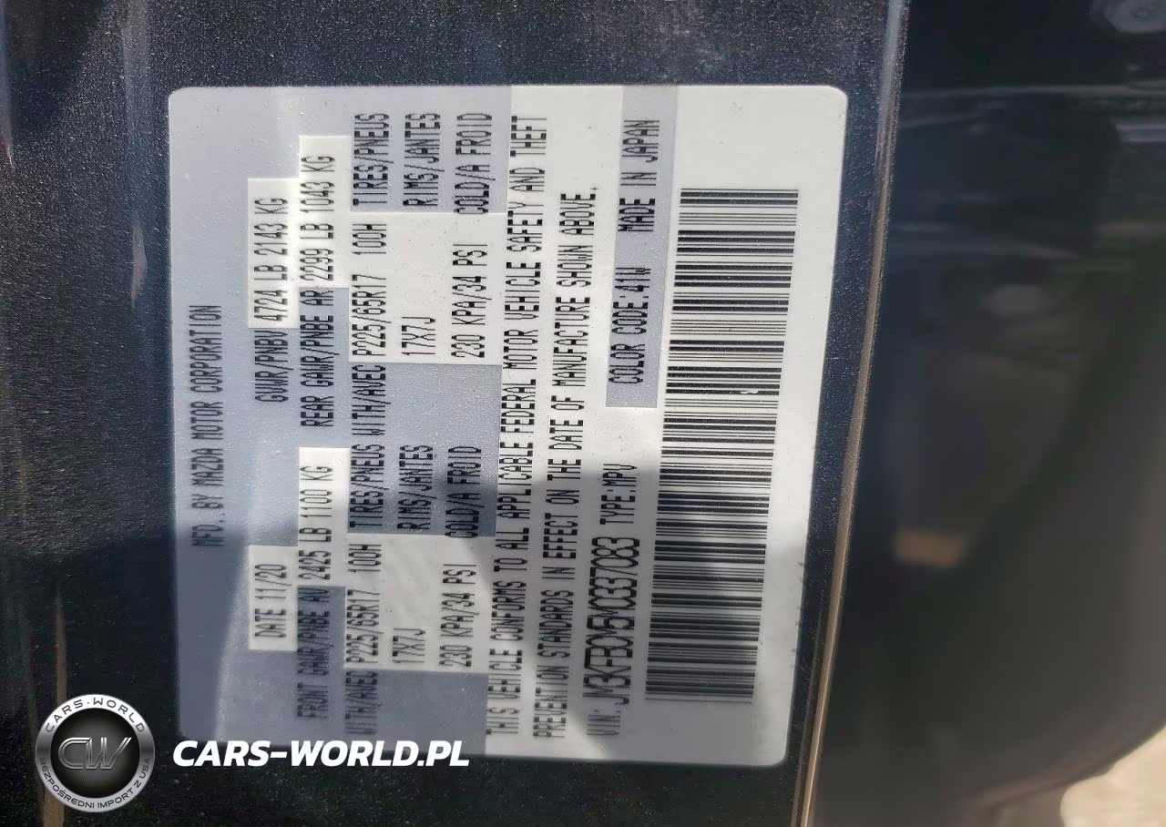 2021 Mazda Cx-5 Touring VIN:JM3KFBCM5M0337083 - 13