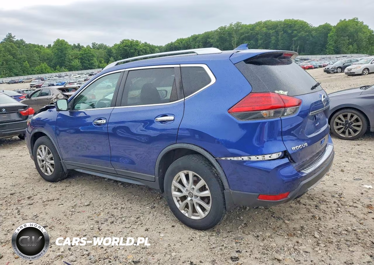 2017 Nissan Rogue Sv VIN:KNMAT2MV7HP574367 - 2