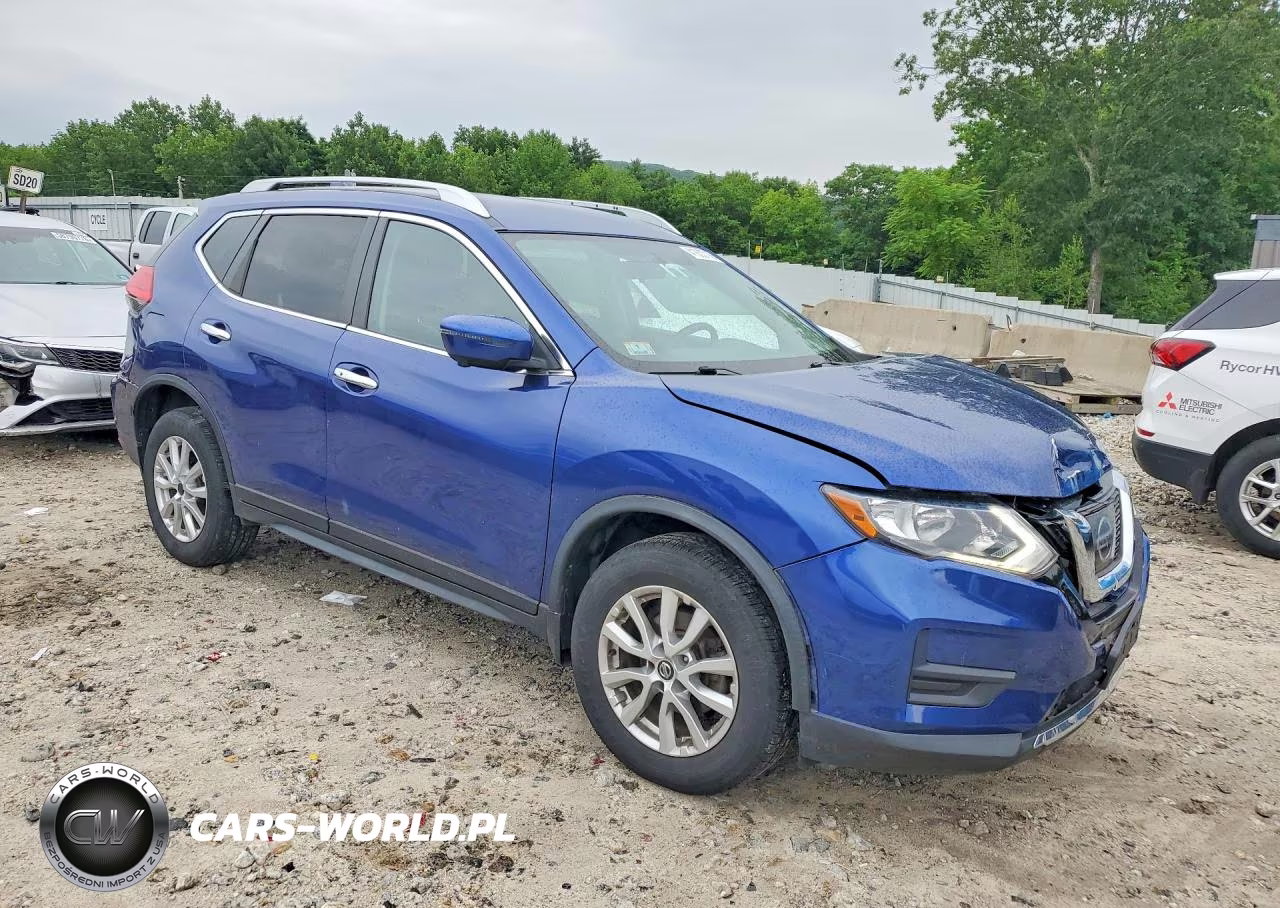 2017 Nissan Rogue Sv VIN:KNMAT2MV7HP574367 - 4