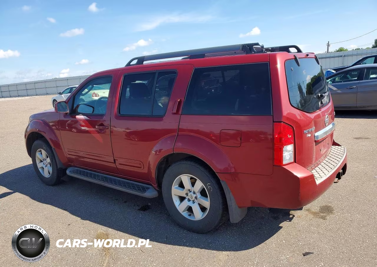 2008 Nissan Pathfinder S VIN:5N1AR18UX8C603664 - 2