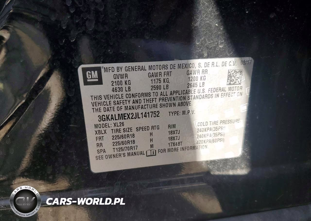 2018 GMC Terrain Sle VIN:3GKALMEX2JL141752 - 13