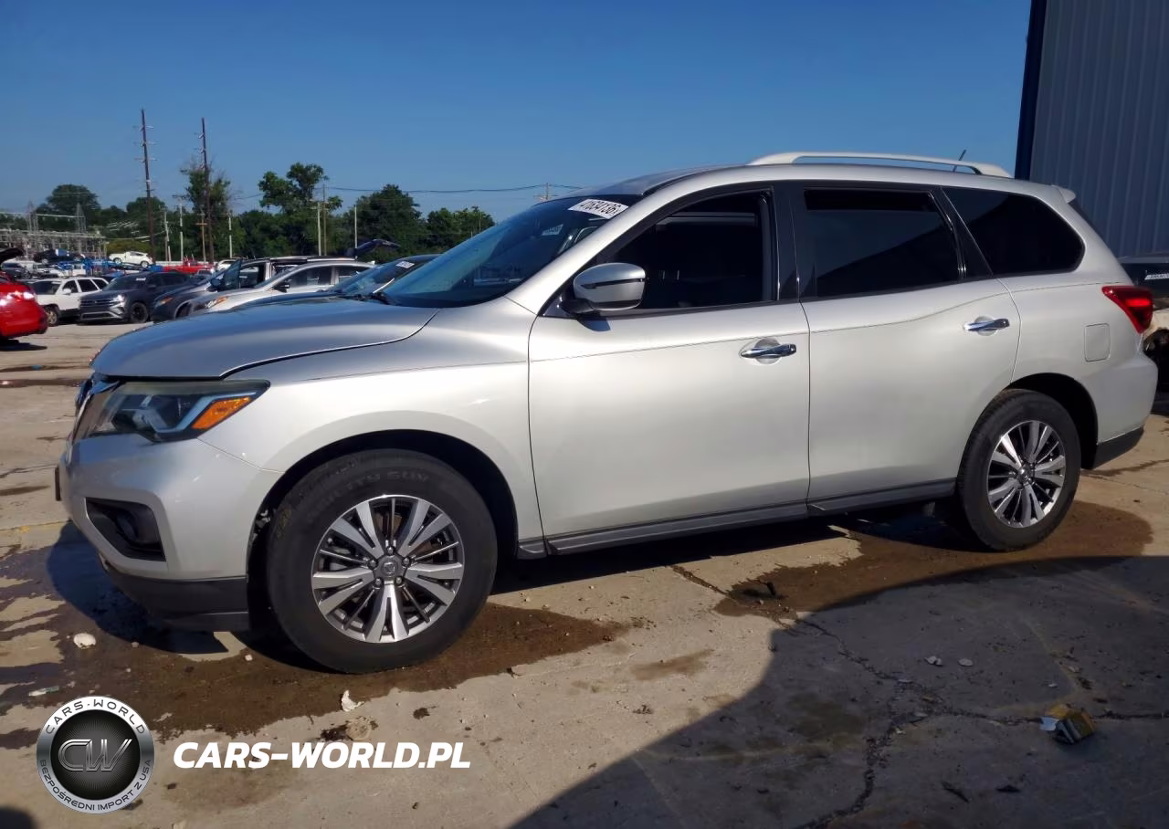 2018 Nissan Pathfinder Sv VIN:5N1DR2MM1JC607309 - 1