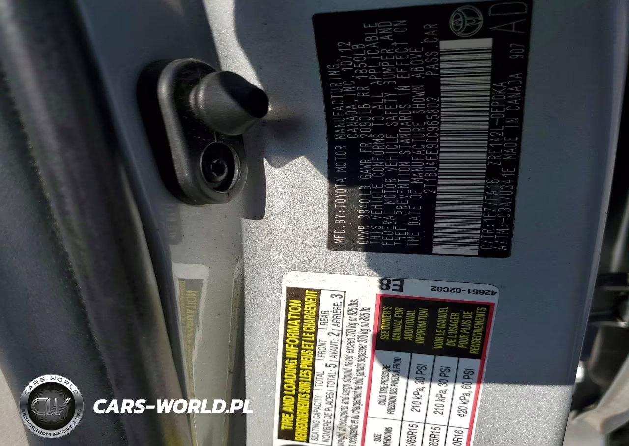 2013 Toyota Corolla L VIN:2T1BU4EE9DC965802 - 12