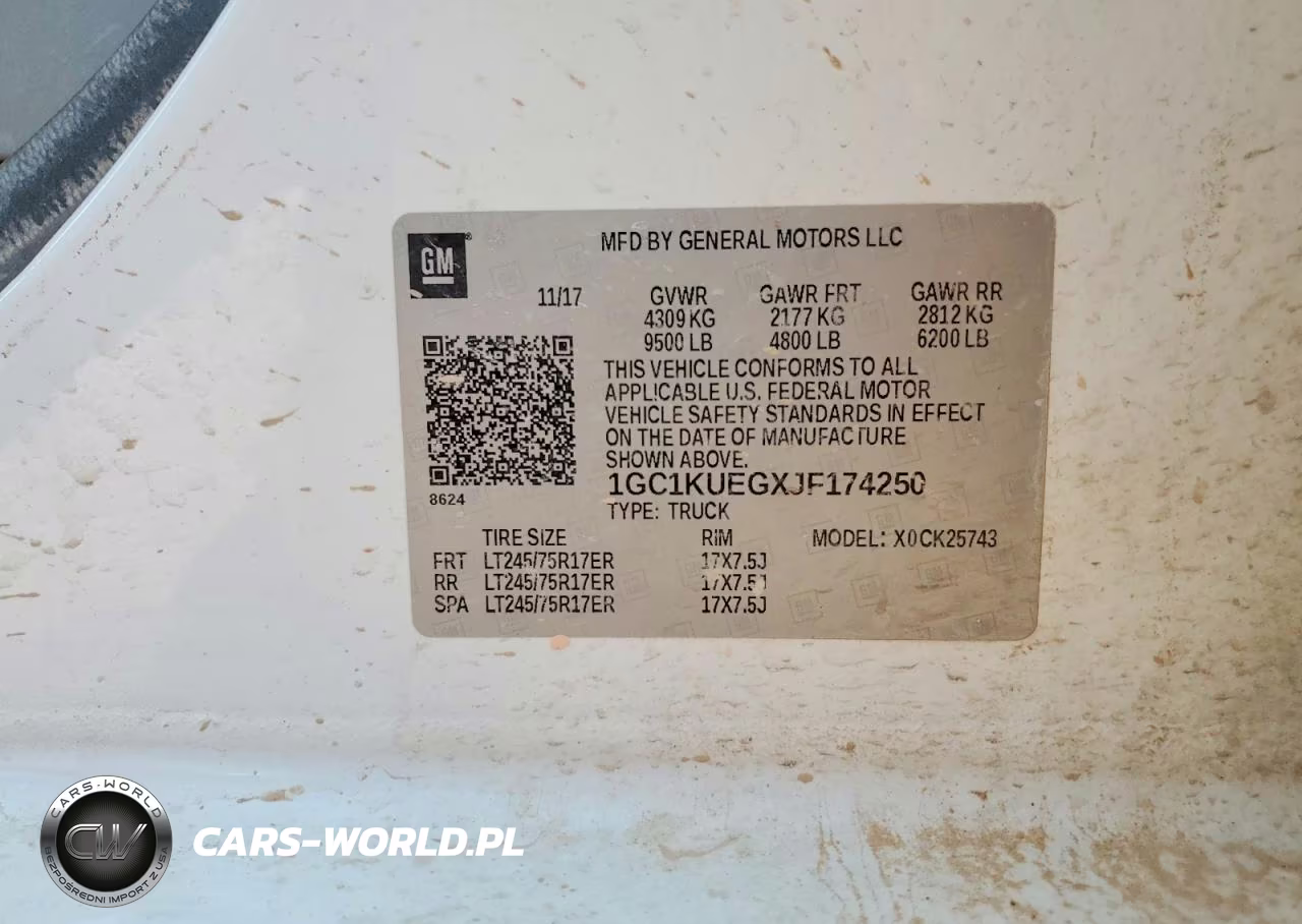 2018 Chevrolet Silverado K2500 Heavy Duty VIN:1GC1KUEGXJF174250 - 12