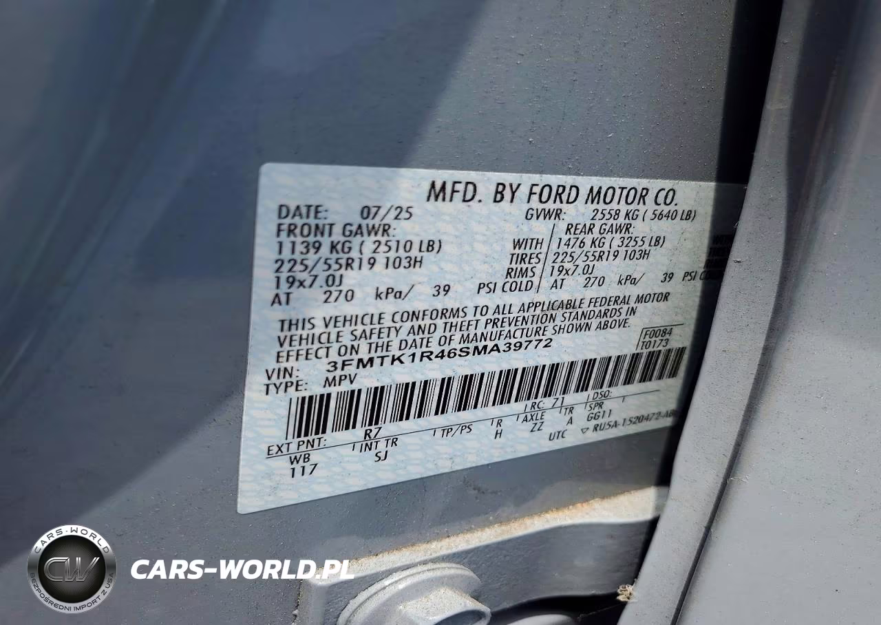 2025 Ford Mustang Mach-E Select VIN:3FMTK1R46SMA39772 - 13