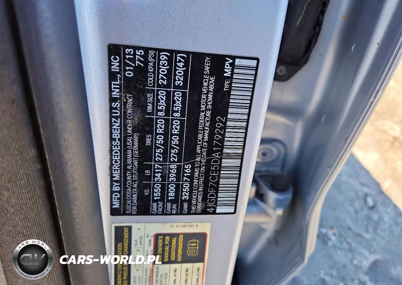 2013 Mercedes-Benz Gl 450 4Matic VIN:4JGDF7CE5DA179292 - 14