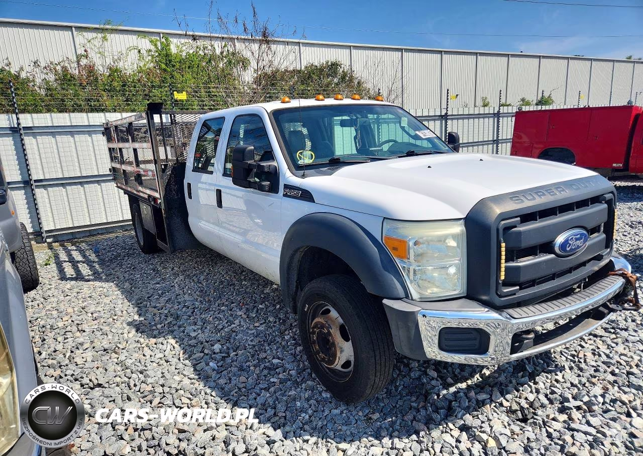 2016 Ford F450 Super Duty Flatbed Truck VIN:1FD0W4GT3GEA92283 - 4