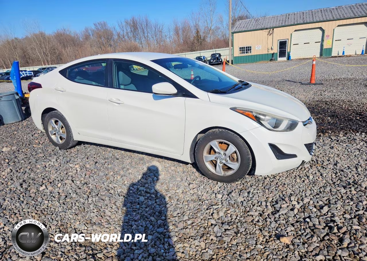 2014 Hyundai Elantra Se VIN:5NPDH4AE1EH467563 - 4
