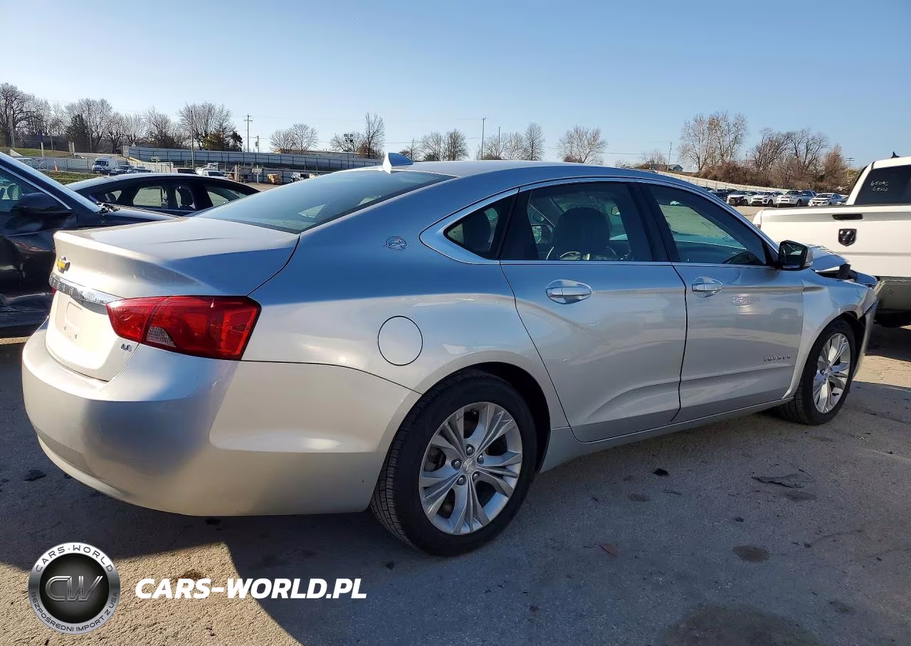 2014 Chevrolet Impala Lt VIN:2G1125S3XE9284553 - 3