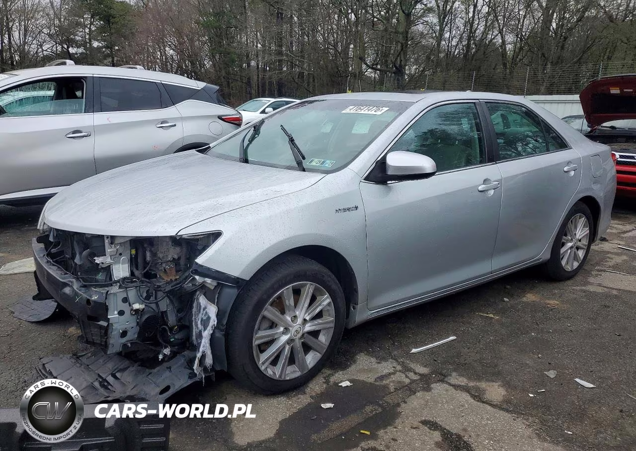 2012 Toyota Camry Hybrid Xle VIN:4T1BD1FK9CU052523 - 1