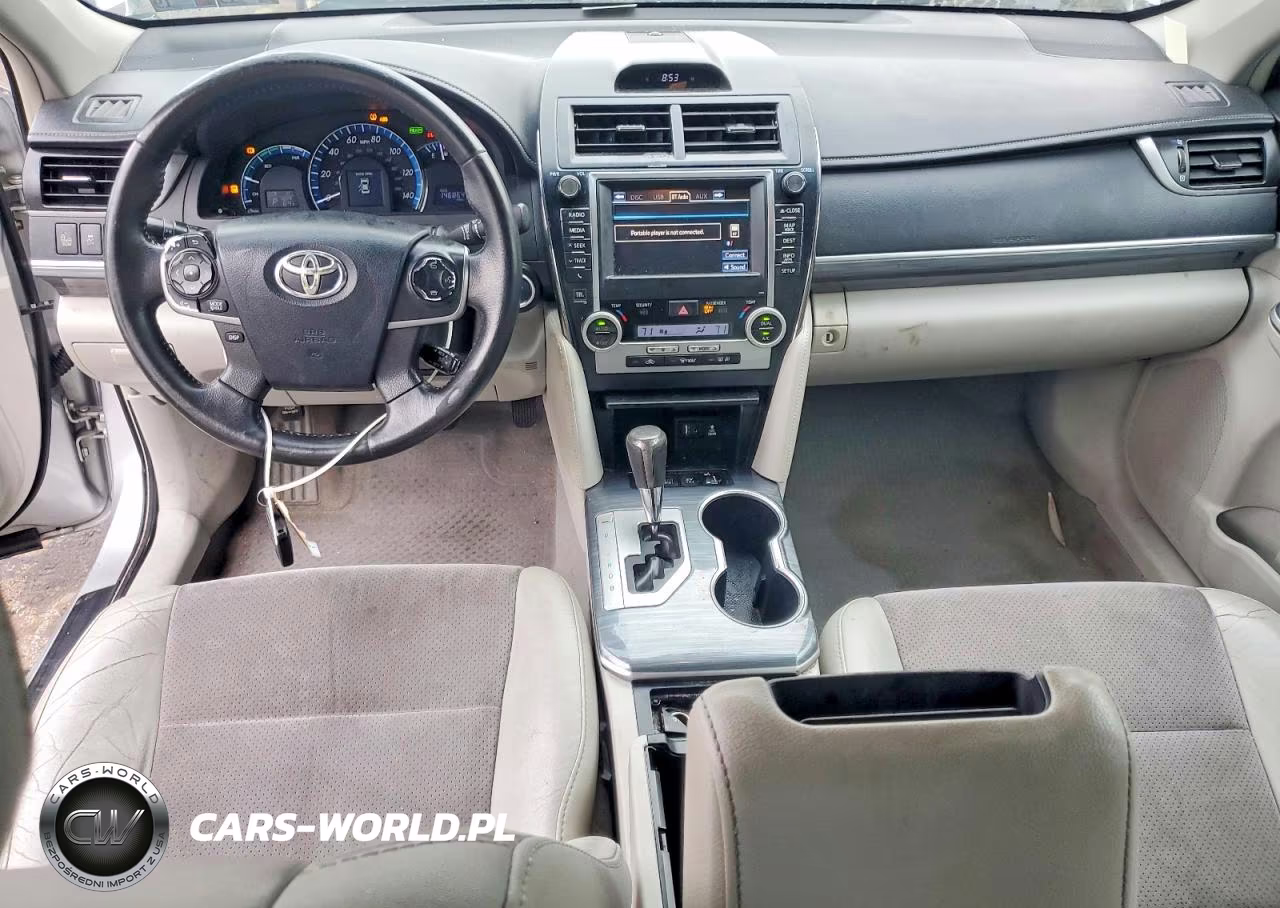 2012 Toyota Camry Hybrid Xle VIN:4T1BD1FK9CU052523 - 8