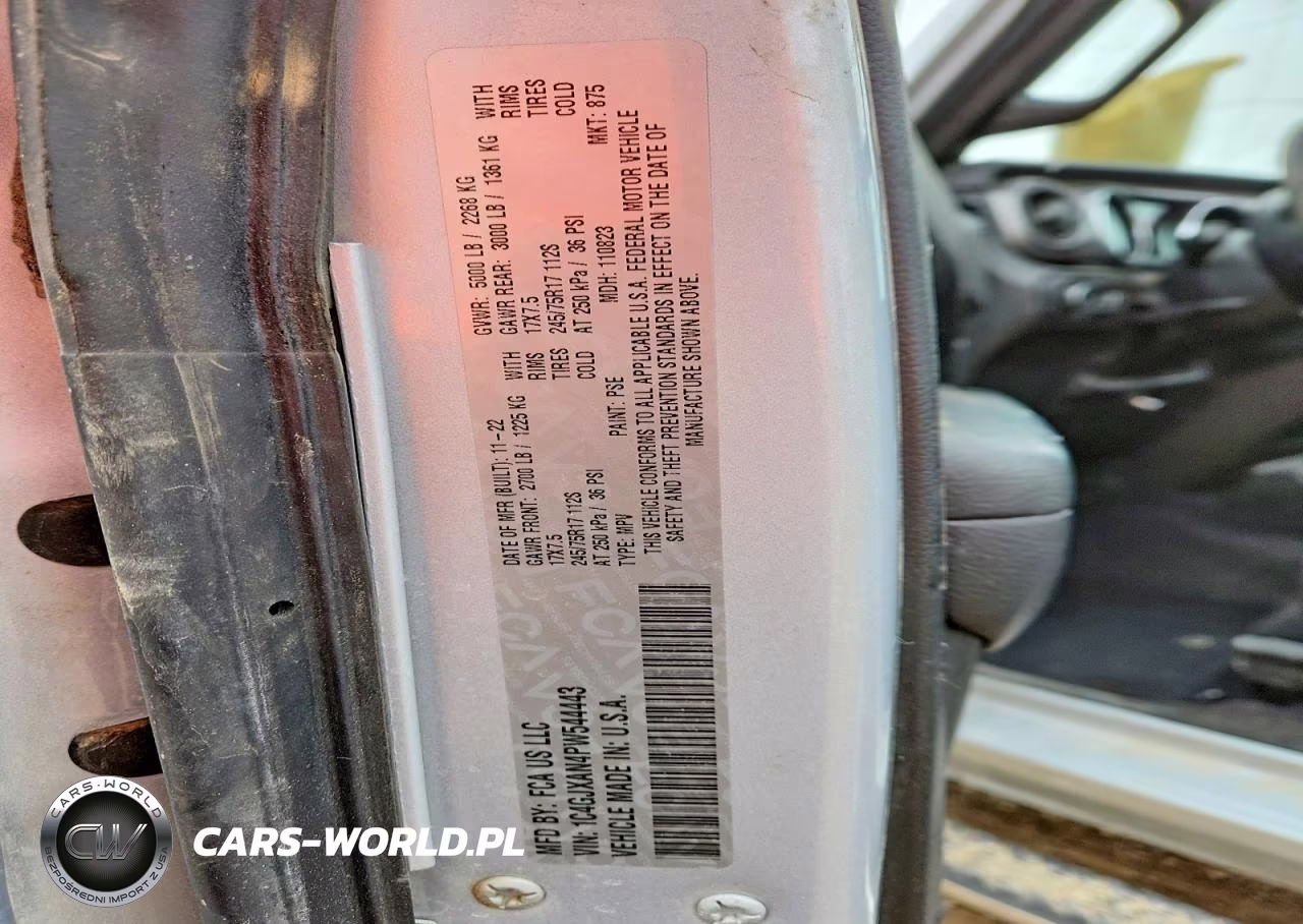 2023 Jeep Wrangler Sport VIN:1C4GJXAN4PW544443 - 13