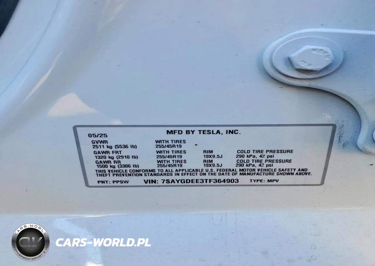 2026 Tesla Model Y VIN:7SAYGDEE3TF364903 - 13