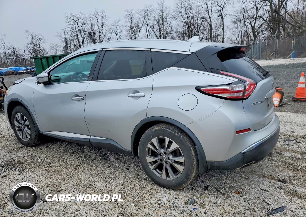 2016 Nissan Murano Sl VIN:5N1AZ2MHXGN147053 - 2
