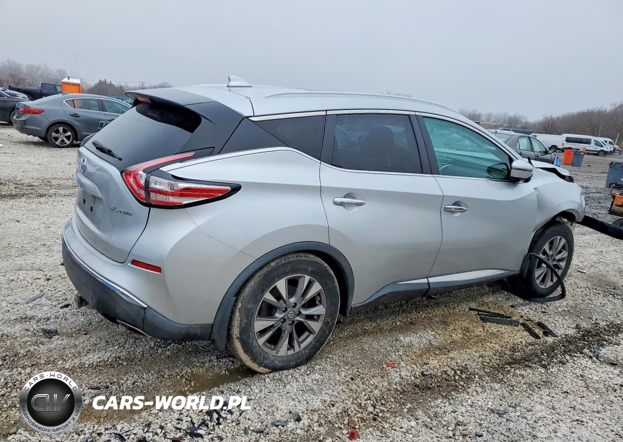 2016 Nissan Murano Sl VIN:5N1AZ2MHXGN147053 - 3