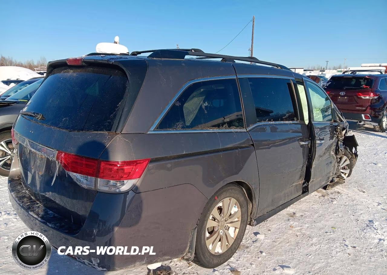 2014 Honda Odyssey Exl VIN:5FNRL5H67EB088638 - 3