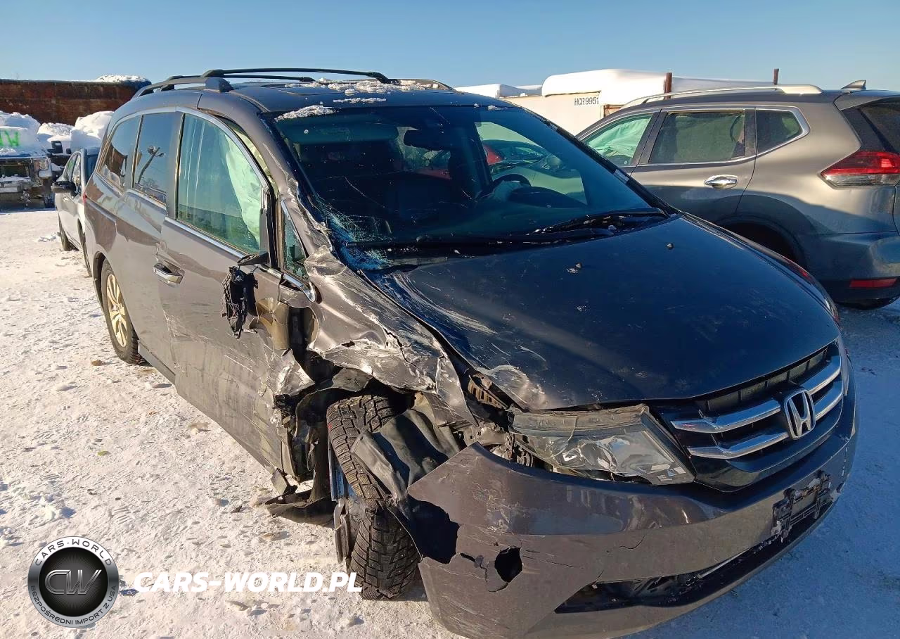 2014 Honda Odyssey Exl VIN:5FNRL5H67EB088638 - 4