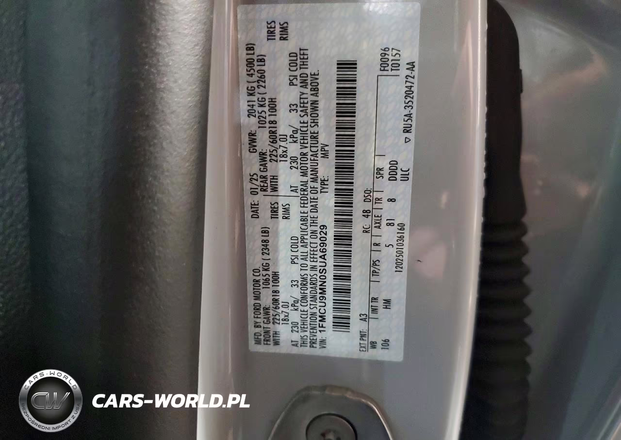 2025 Ford Escape St Line VIN:1FMCU9MN0SUA69029 - 13