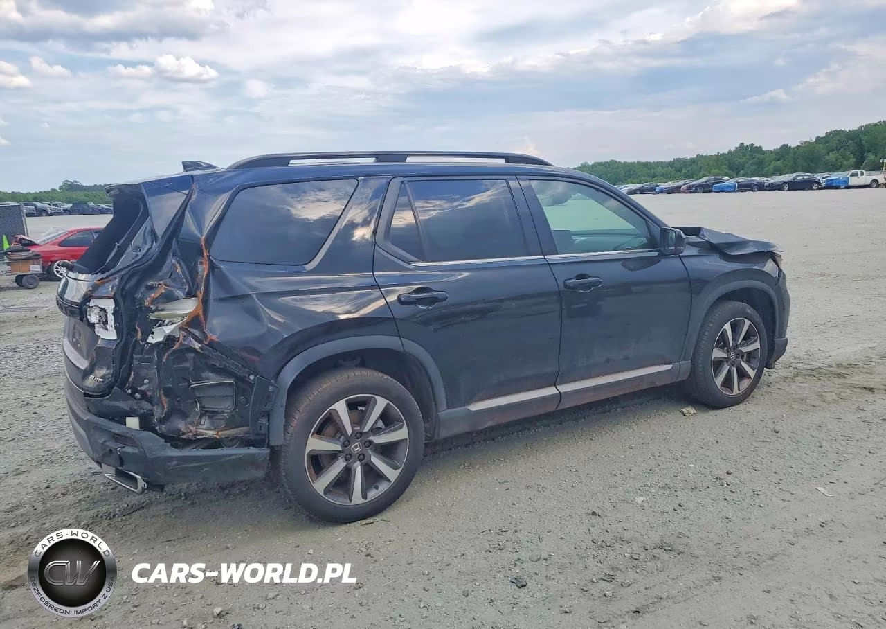2025 Honda Pilot Elite VIN:5FNYG1H85SB072623 - 3