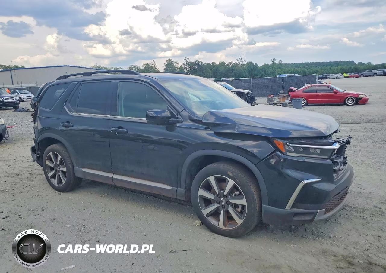 2025 Honda Pilot Elite VIN:5FNYG1H85SB072623 - 4