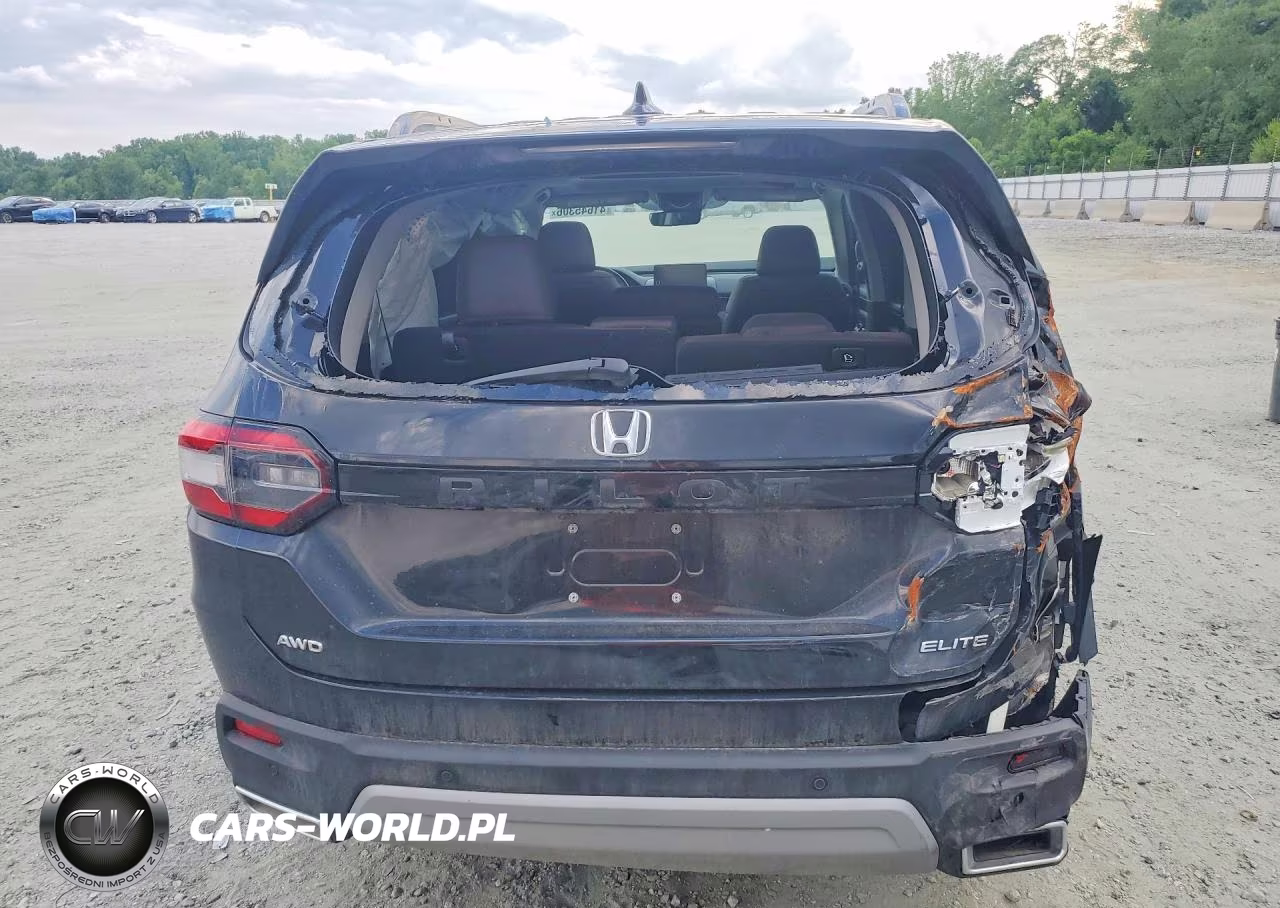 2025 Honda Pilot Elite VIN:5FNYG1H85SB072623 - 6