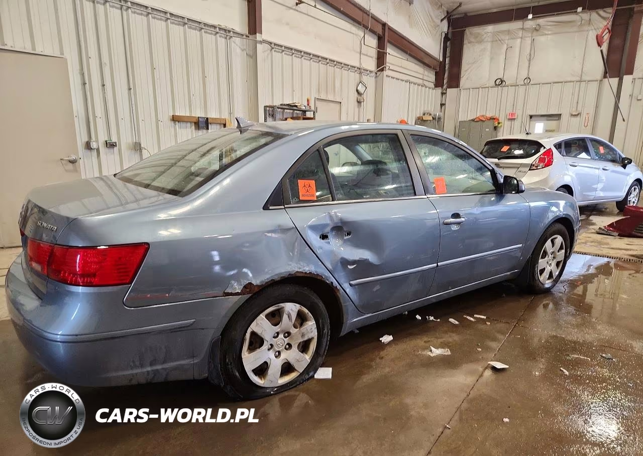 2009 Hyundai Sonata Gls VIN:5NPET46C89H535258 - 3