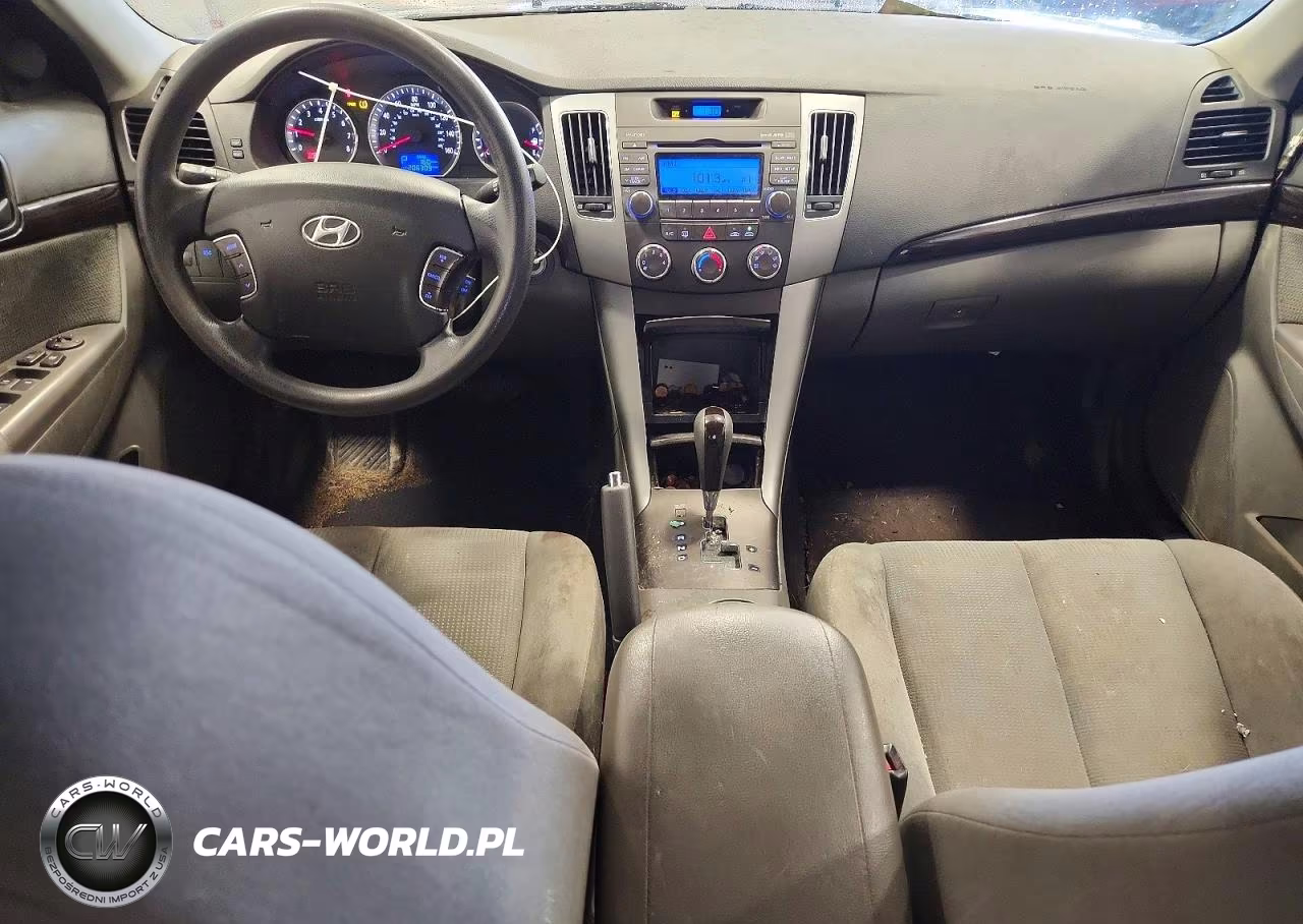2009 Hyundai Sonata Gls VIN:5NPET46C89H535258 - 8