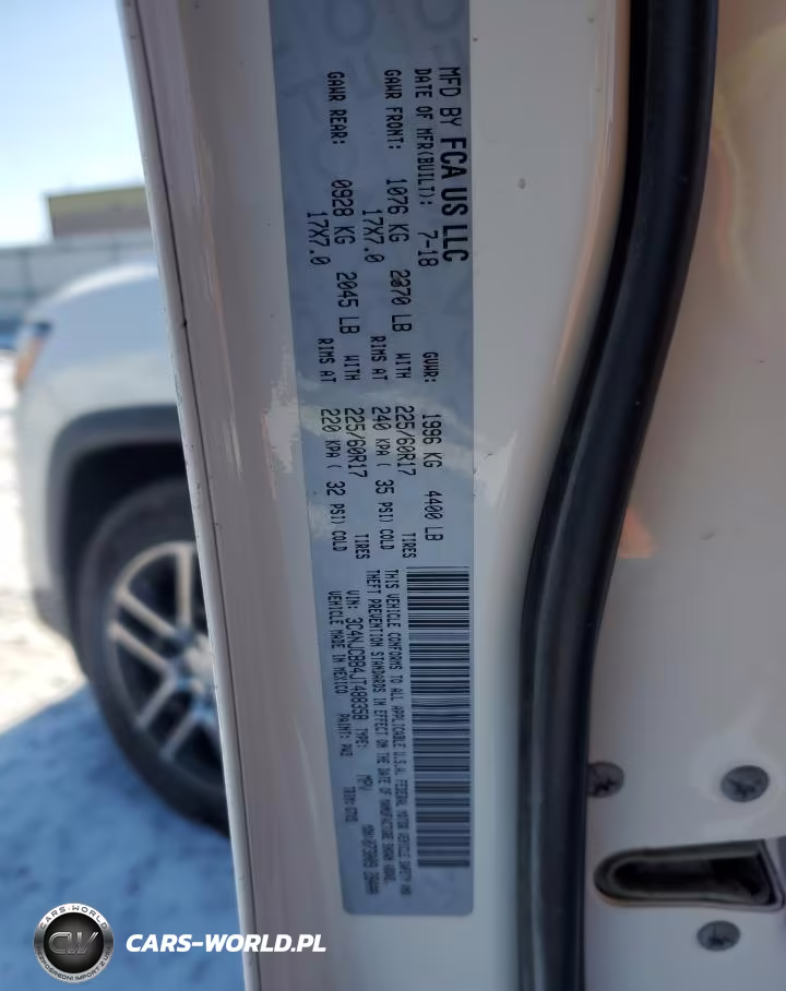 2018 Jeep Compass Latitude VIN:3C4NJCBB4JT488358 - 12