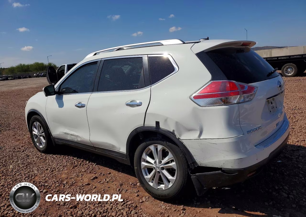 2016 Nissan Rogue Sv VIN:KNMAT2MT6GP621613 - 2