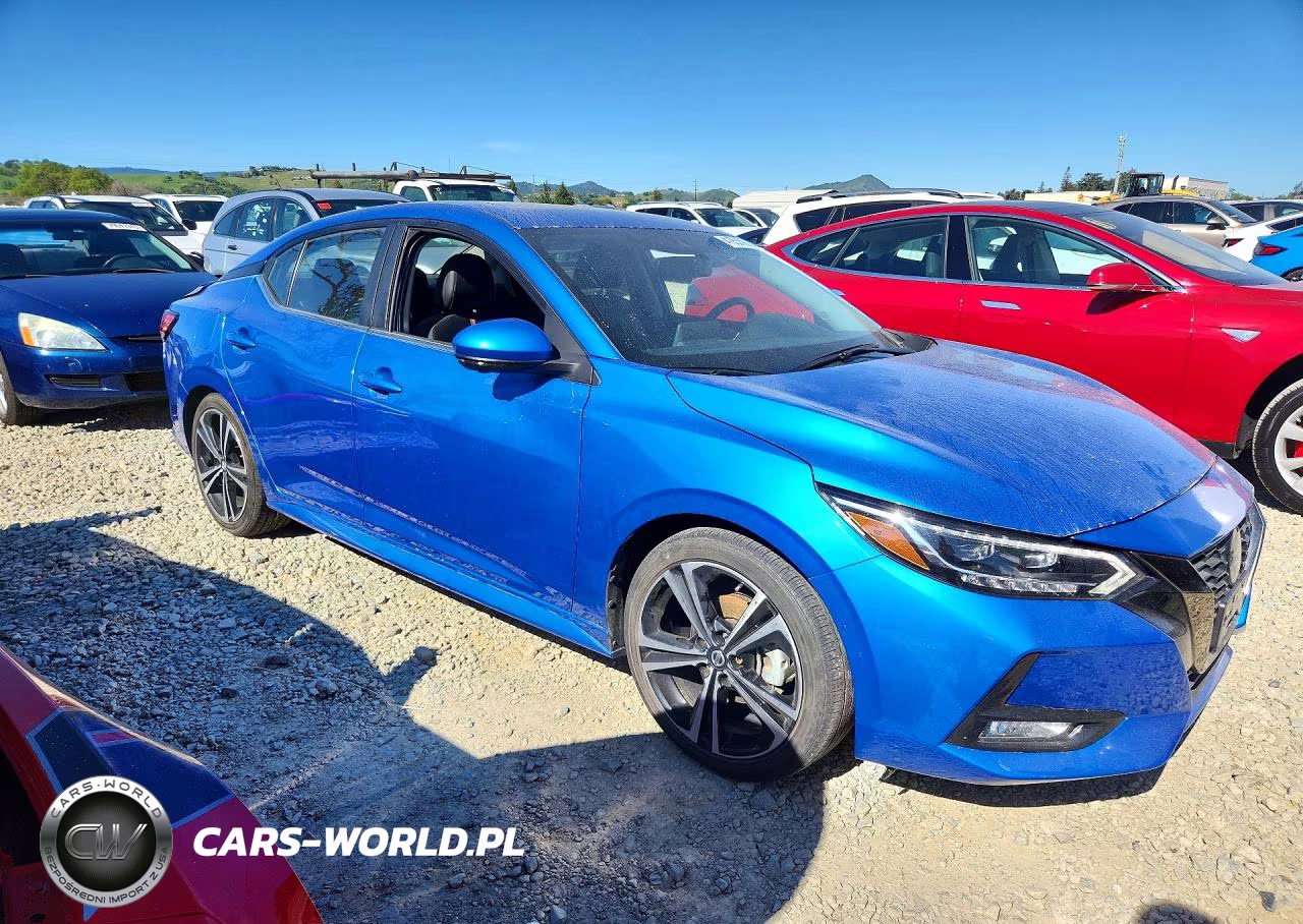 2020 Nissan Sentra Sr VIN:3N1AB8DV8LY232782 - 4