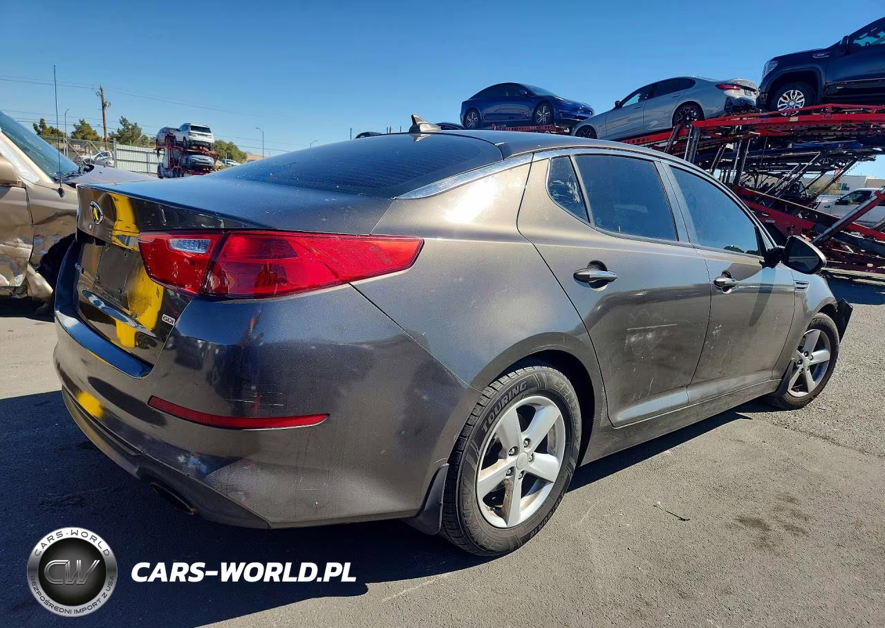 2014 Kia Optima Lx VIN:5XXGM4A77EG292158 - 3