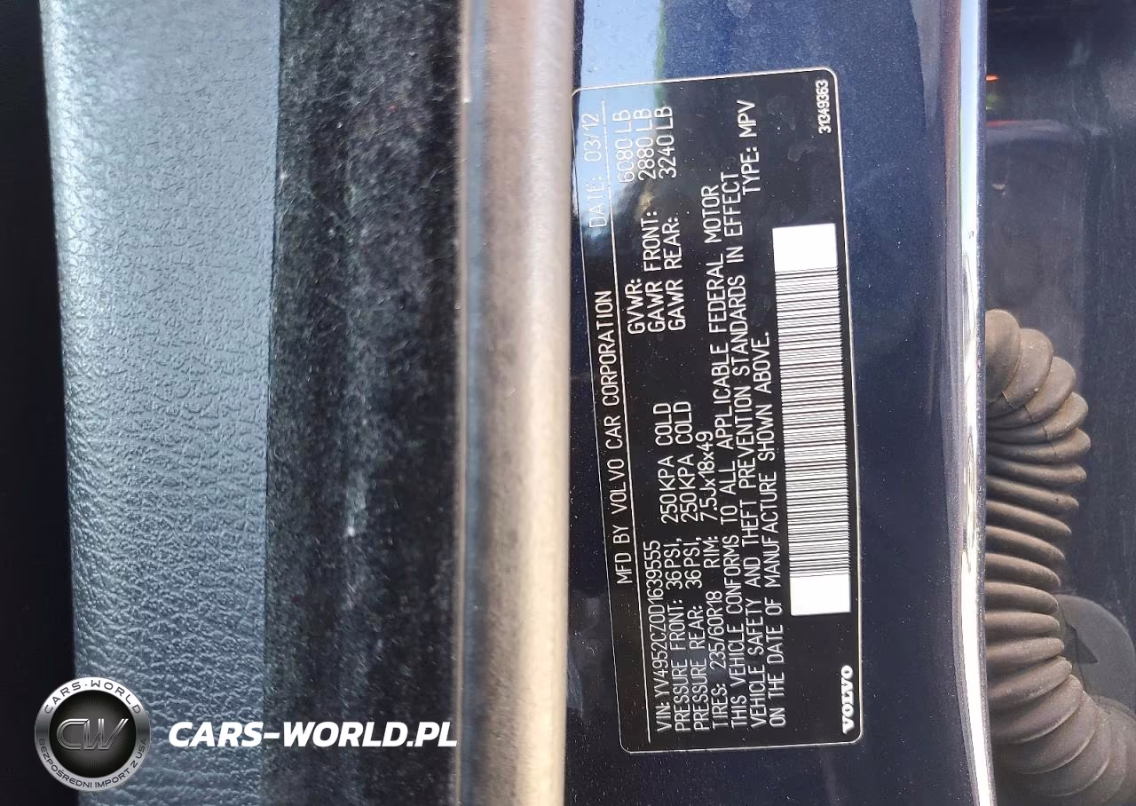 2013 Volvo Xc90 3.2 VIN:YV4952CZ0D1639555 - 13
