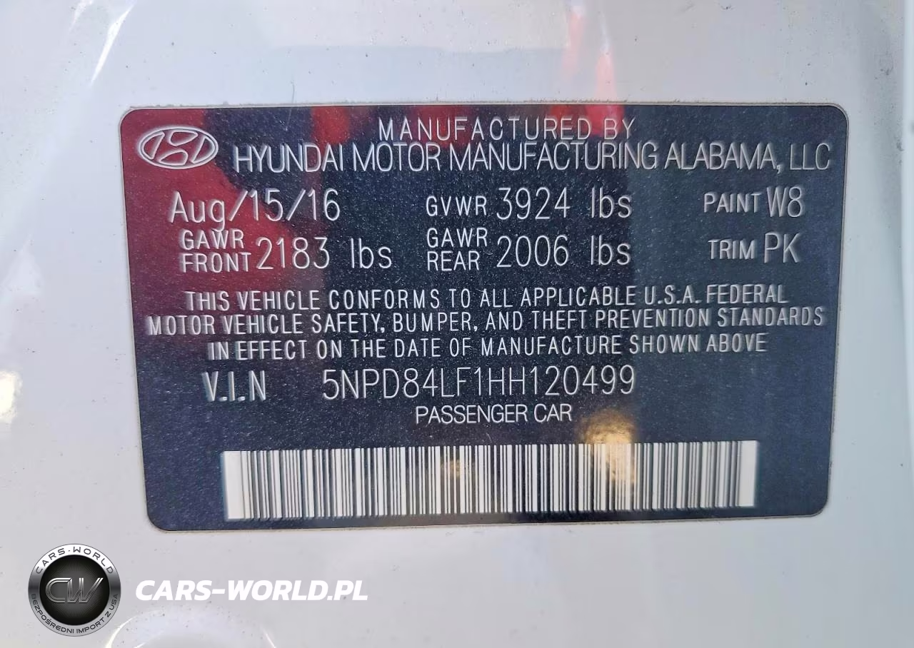 2017 Hyundai Elantra Se VIN:5NPD84LF1HH120499 - 12