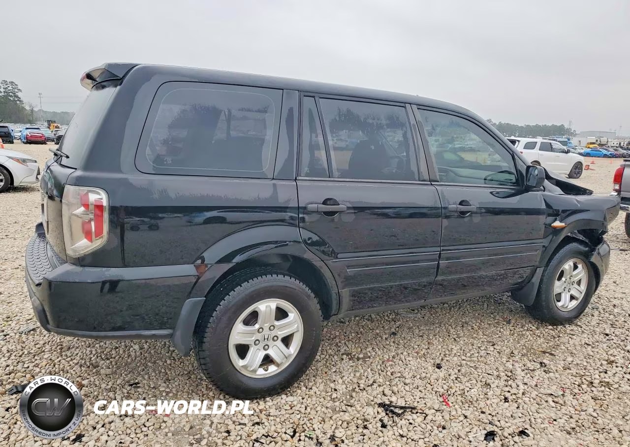 2007 Honda Pilot Lx VIN:5FNYF28187B044690 - 3