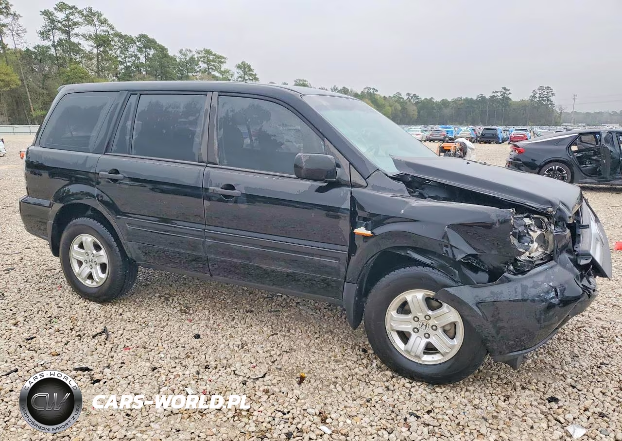 2007 Honda Pilot Lx VIN:5FNYF28187B044690 - 4