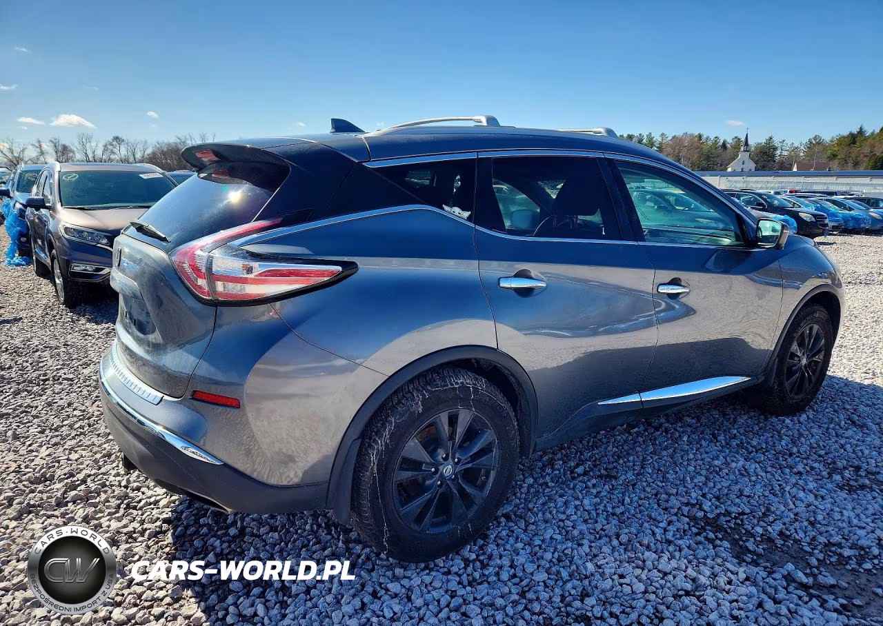 2017 Nissan Murano Sl VIN:5N1AZ2MH9HN146557 - 3