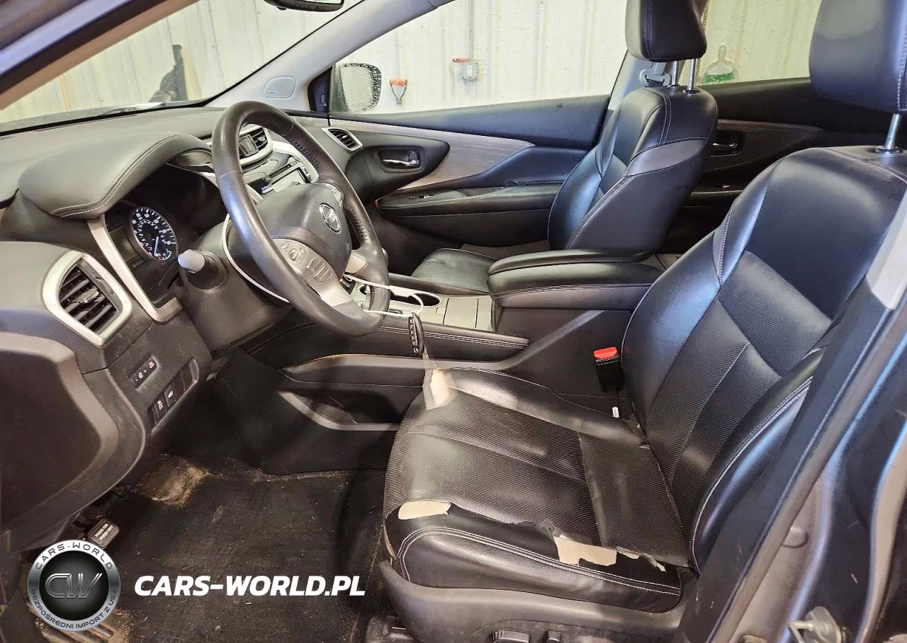 2017 Nissan Murano Sl VIN:5N1AZ2MH9HN146557 - 7