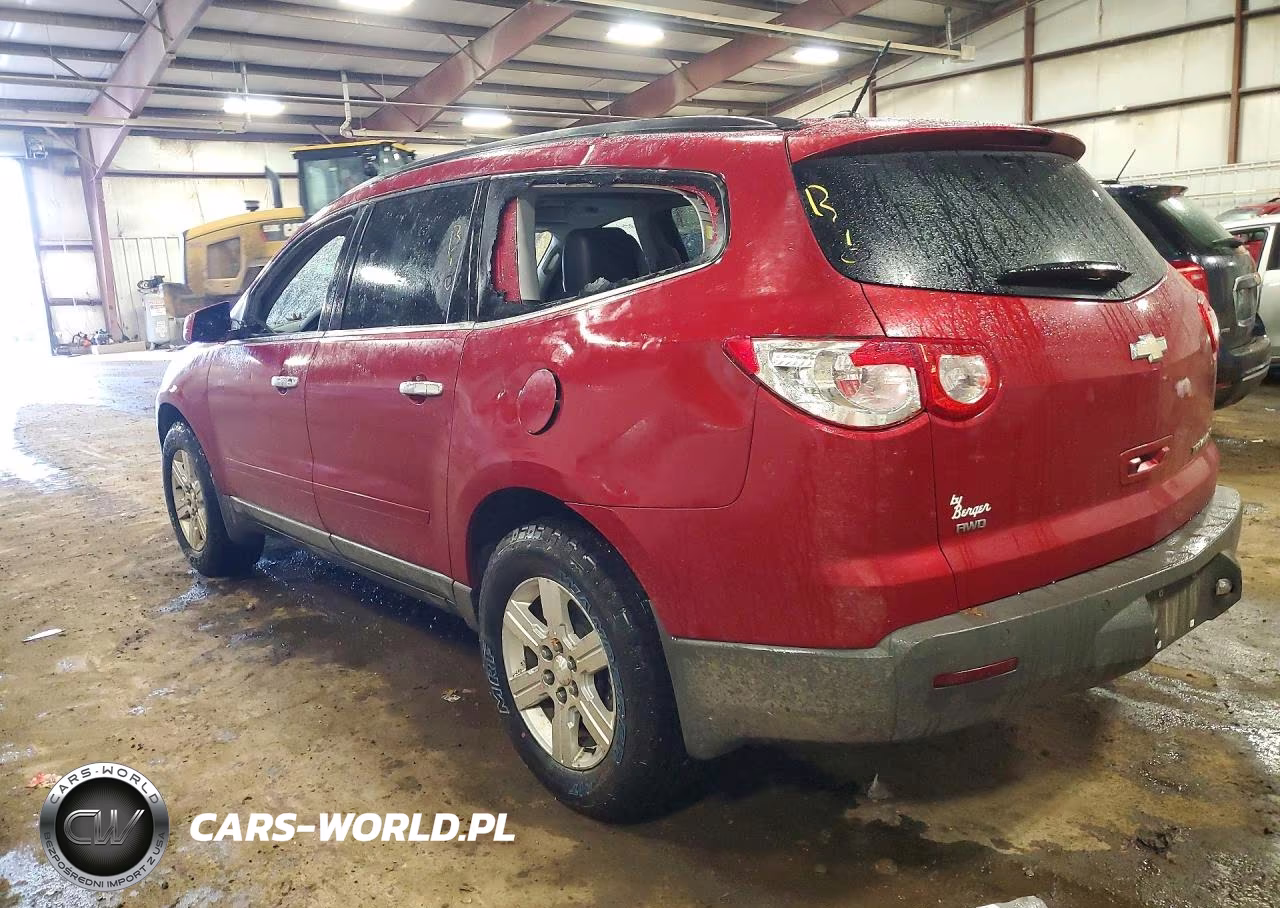 2012 Chevrolet Traverse Lt VIN:1GNKVJED9CJ308897 - 2