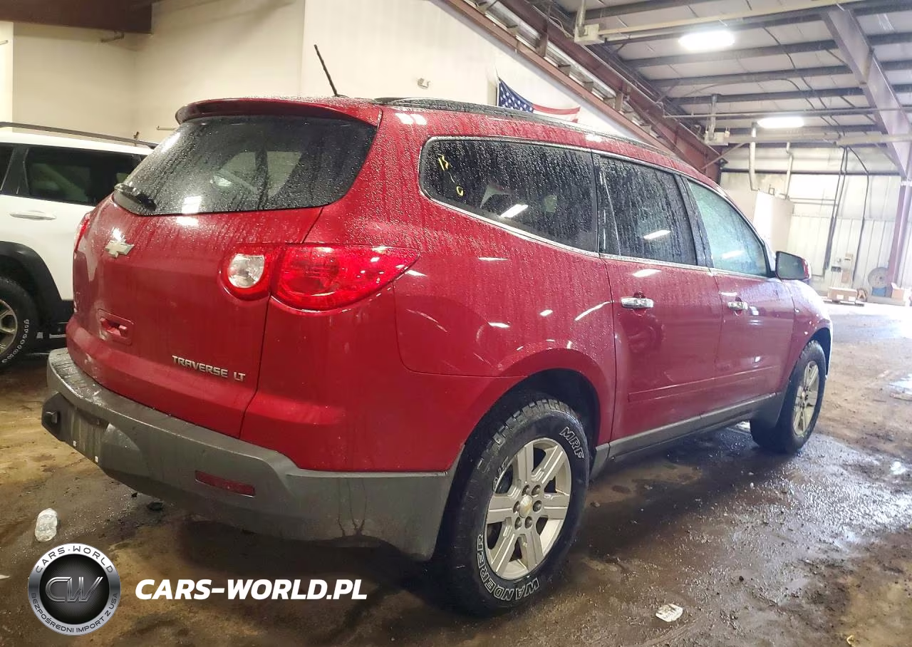 2012 Chevrolet Traverse Lt VIN:1GNKVJED9CJ308897 - 3