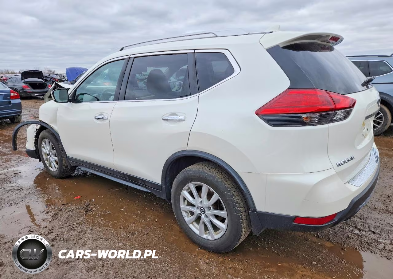 2017 Nissan Rogue Sv VIN:JN8AT2MV1HW260899 - 2