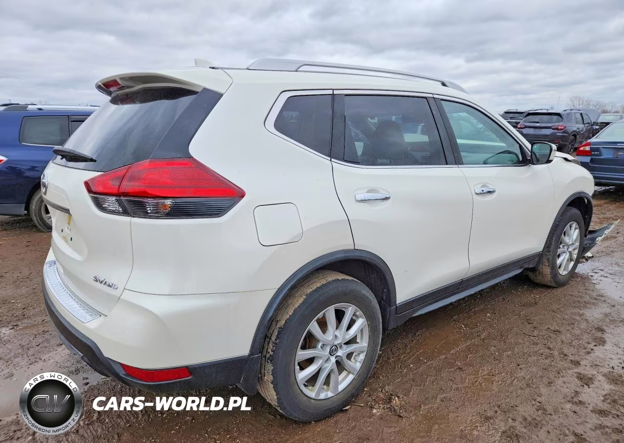2017 Nissan Rogue Sv VIN:JN8AT2MV1HW260899 - 3