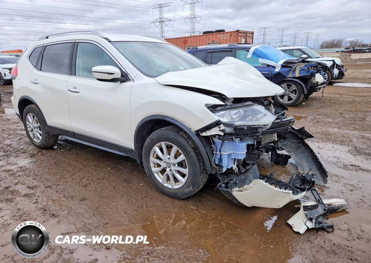 2017 Nissan Rogue Sv VIN:JN8AT2MV1HW260899 - 4