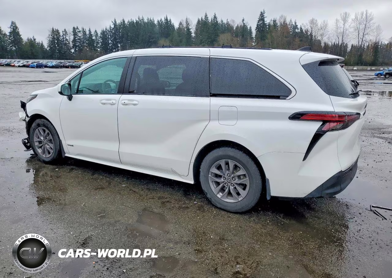 2021 Toyota Sienna Le VIN:5TDGRKEC9MS013576 - 2
