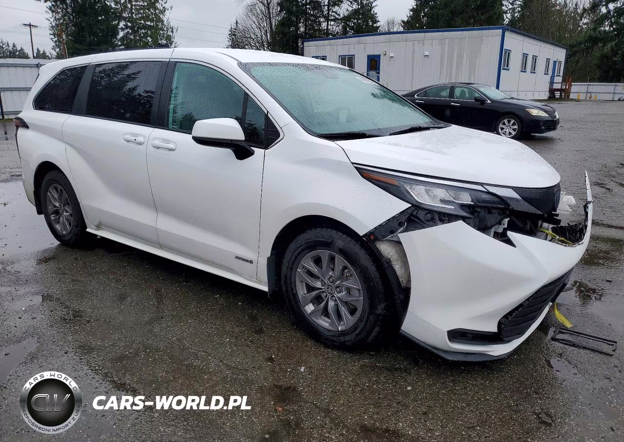 2021 Toyota Sienna Le VIN:5TDGRKEC9MS013576 - 4
